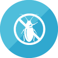 ゴキブリ予防施工のロゴ