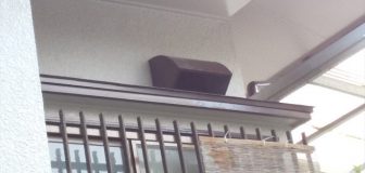 大阪府泉佐野市・スズメバチ駆除の事例　の駆除処理後