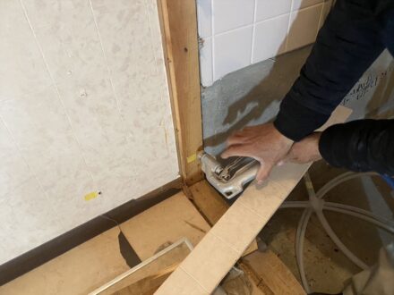 寝屋川市・空き家戸建 改装工事中のシロアリ防除の事例　の処理後写真（拡大）