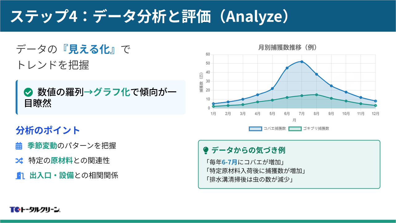 ステップ4：データ分析と評価（Analyze）