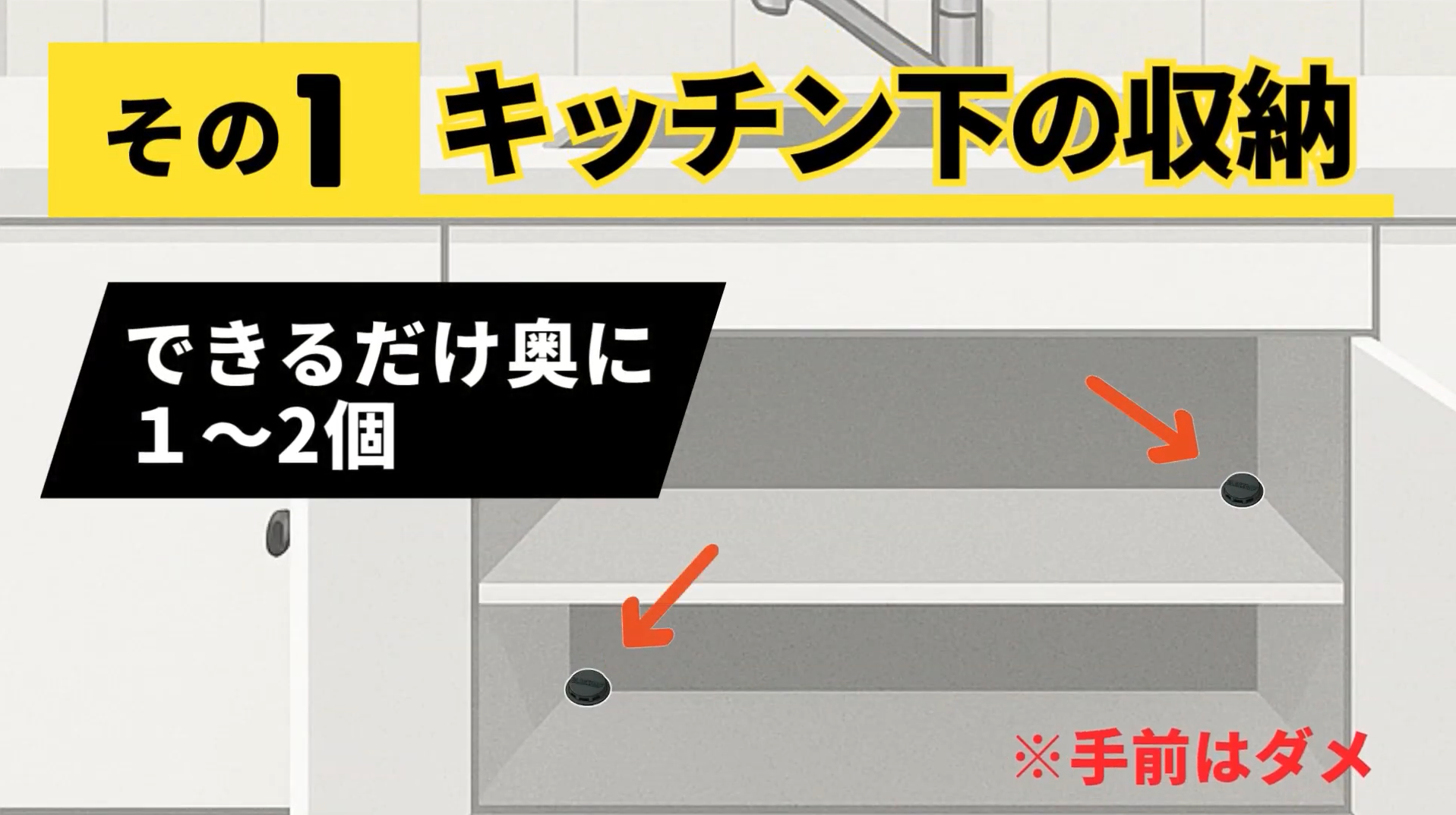 ブラックキャップおすすめ設置場所①