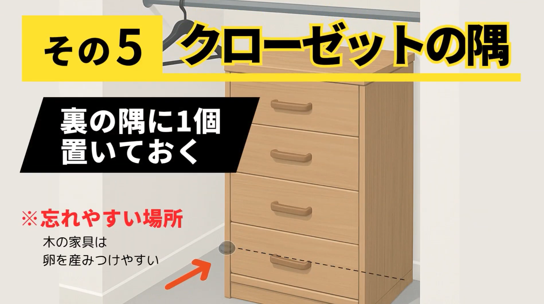ブラックキャップおすすめ設置場所⑤