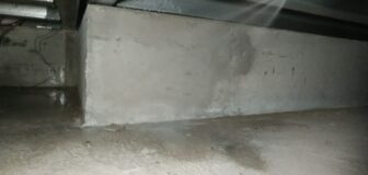 大阪府摂津市・1F店舗 床下 シロアリ防蟻処理の事例の駆除処理後