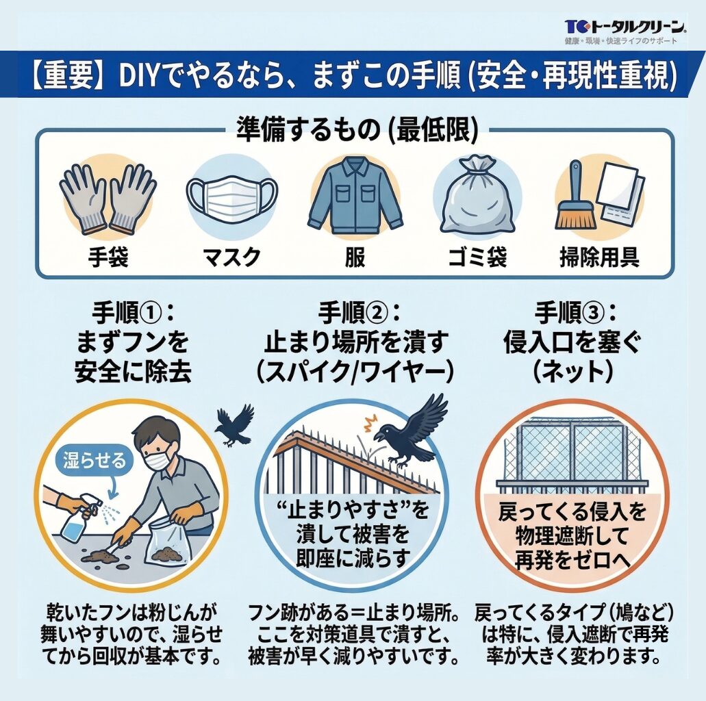 【重要】DIYでやるなら、まずこの手順