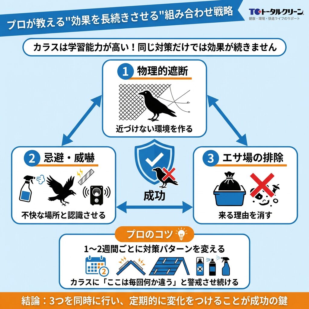 プロが教える効果を長続きさせる組み合わせ戦略