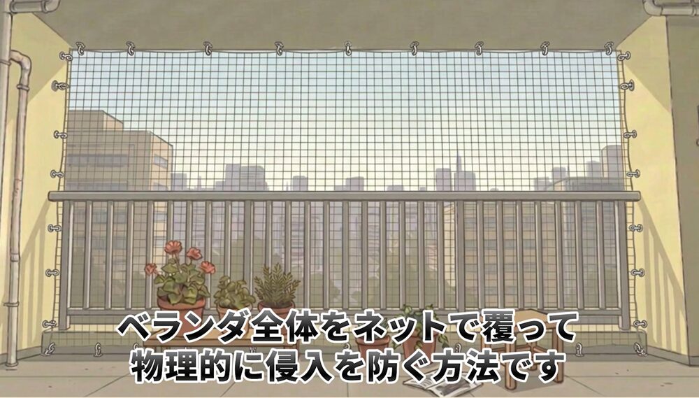 本当に効果がある鳩よけグッズ鳩除けネット