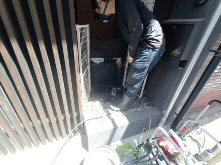 堺市西区・宿泊施設 床下 シロアリ防蟻処理の事例の処理後写真(5)