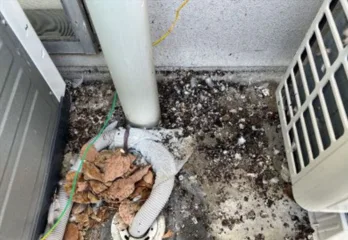 堺市中区・マンション個人宅ベランダ