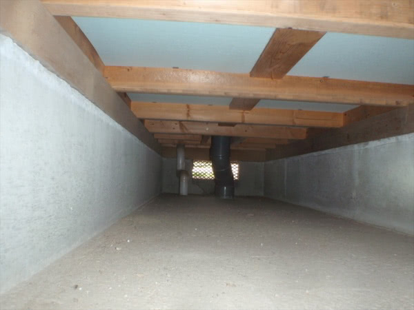 摂津市・個人宅のシロアリ駆除の事例　の処理前写真(3)