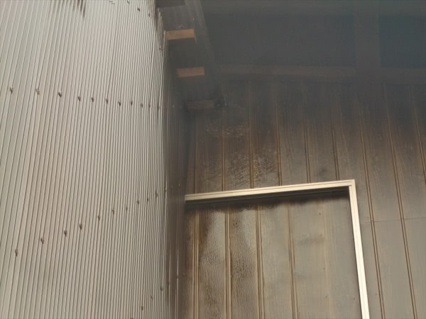 神戸市北区・個人宅のスズメバチ駆除の事例の駆除処理後